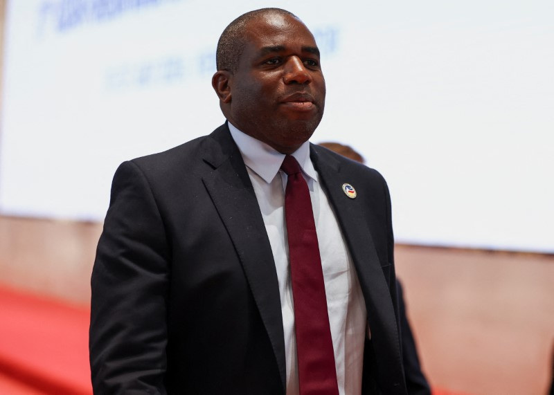 Ministro das Relações Exteriores do Reino Unido, David Lammy
26/07/2024