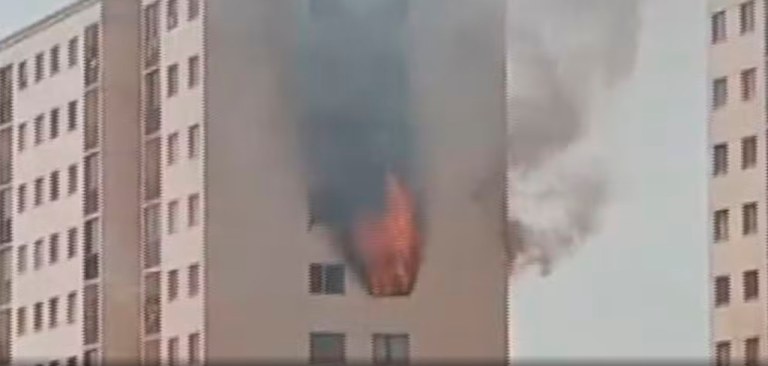Incêndio em Valparaíso (GO)