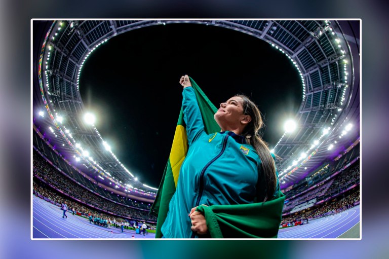 Atleta nos Jogos Olímpicos de Paris