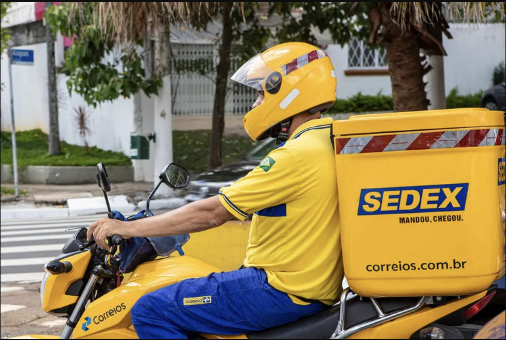 Entrega dos Correios