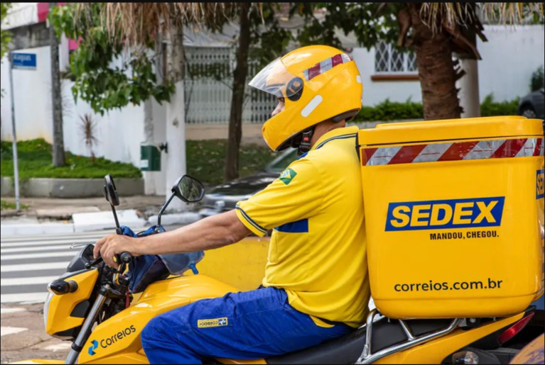Entrega dos Correios