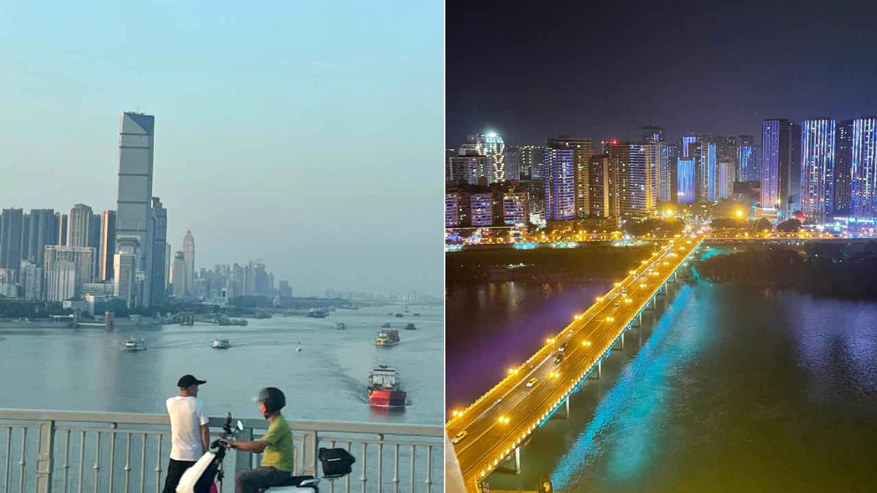 Cidades de Wuhan e Mianyang, na China