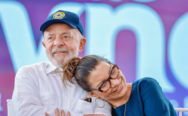 Lula e Janja em Belford Roxo (RJ), 12 de setembro de 2024