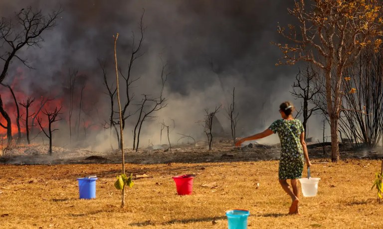 Incêndio em Brasília