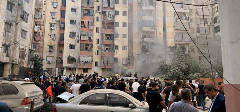 Ataque israelense no sul de Beirute
