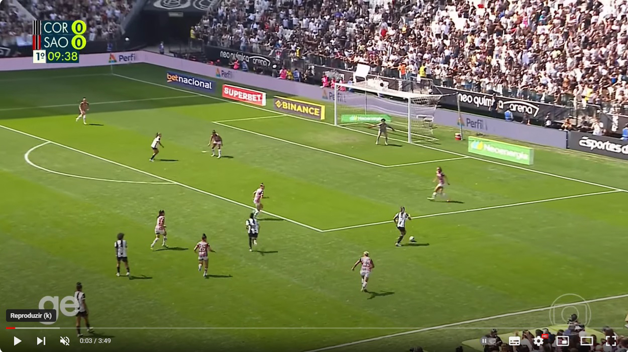 Corinthians (preto e branco) e São Paulo