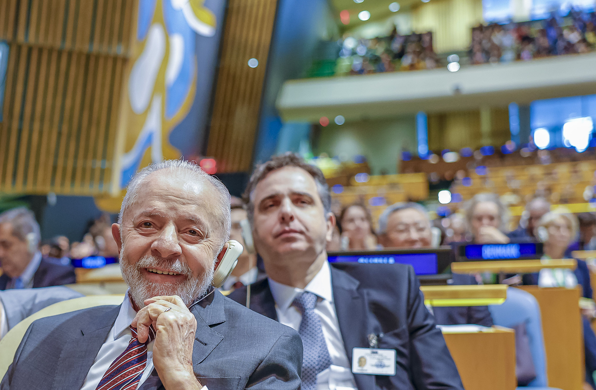 Lula e Rodrigo Pacheco na Cúpula do Futuro