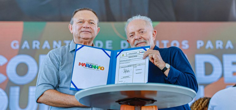 Carlos Brandão e Lula