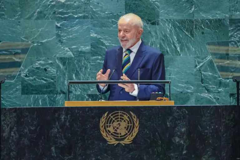 Presidente Lula discursa na abertura da 79a Assembleia Geral da ONU