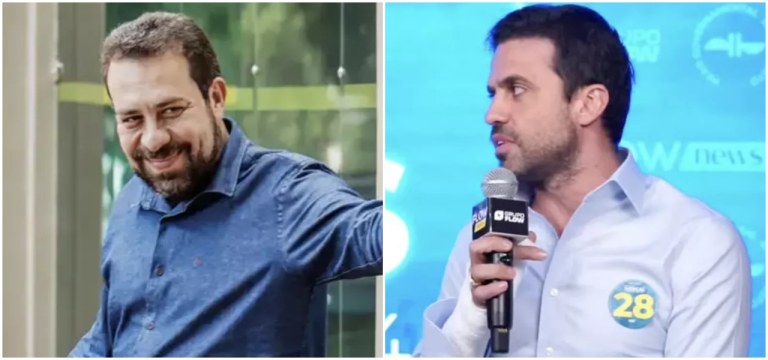 Guilherme Boulos e Pablo Marçal