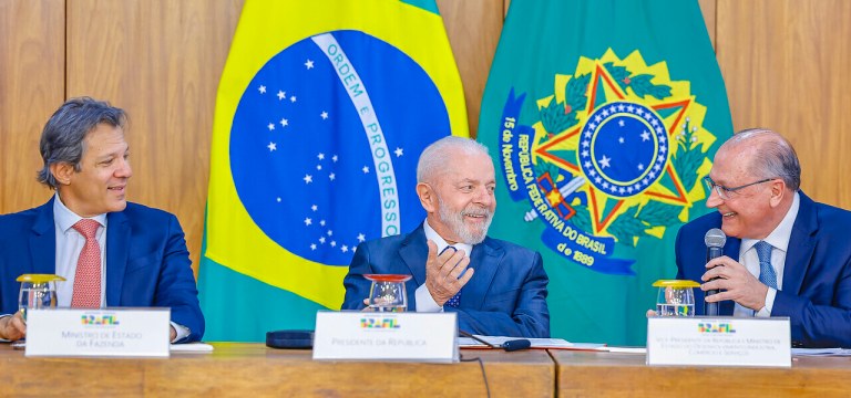 Fernando Haddad, Lula e Geraldo Alckmin