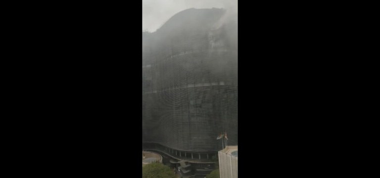 Incêndio no Ed. Copan em São Paulo