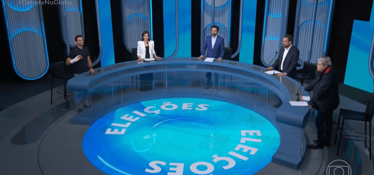 Pablo Marçal, Tabata Amaral, Ricardo Nunes, Guilherme Boulos e Datena