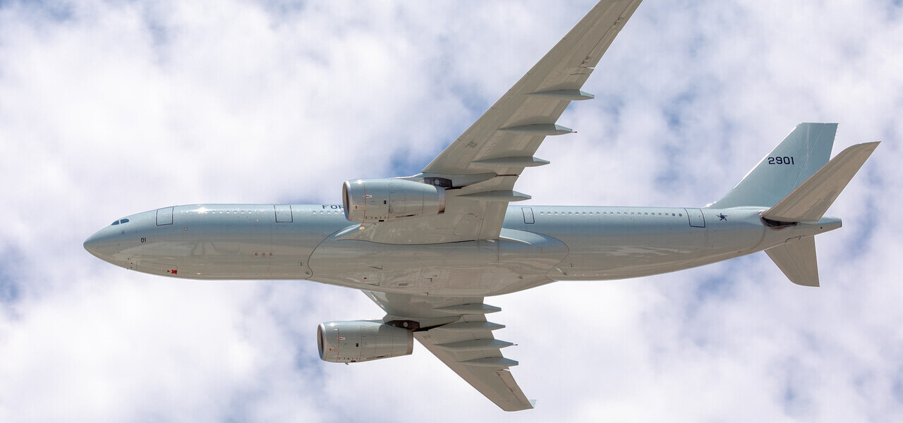 Aeronave KC-30 da Força Aérea Brasileira
