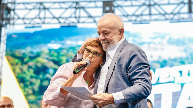 Marília Campos e Lula