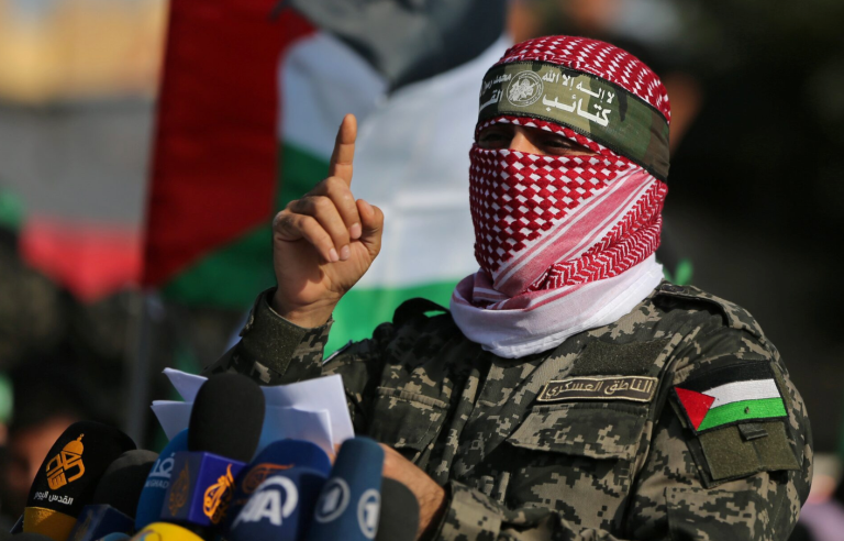 Abu Ubaida, porta-voz das Brigadas al-Qassam