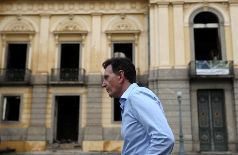 Ex-prefeito do Rio Marcelo Crivella 
03/09/2018
REUTERS/Pilar Olivares