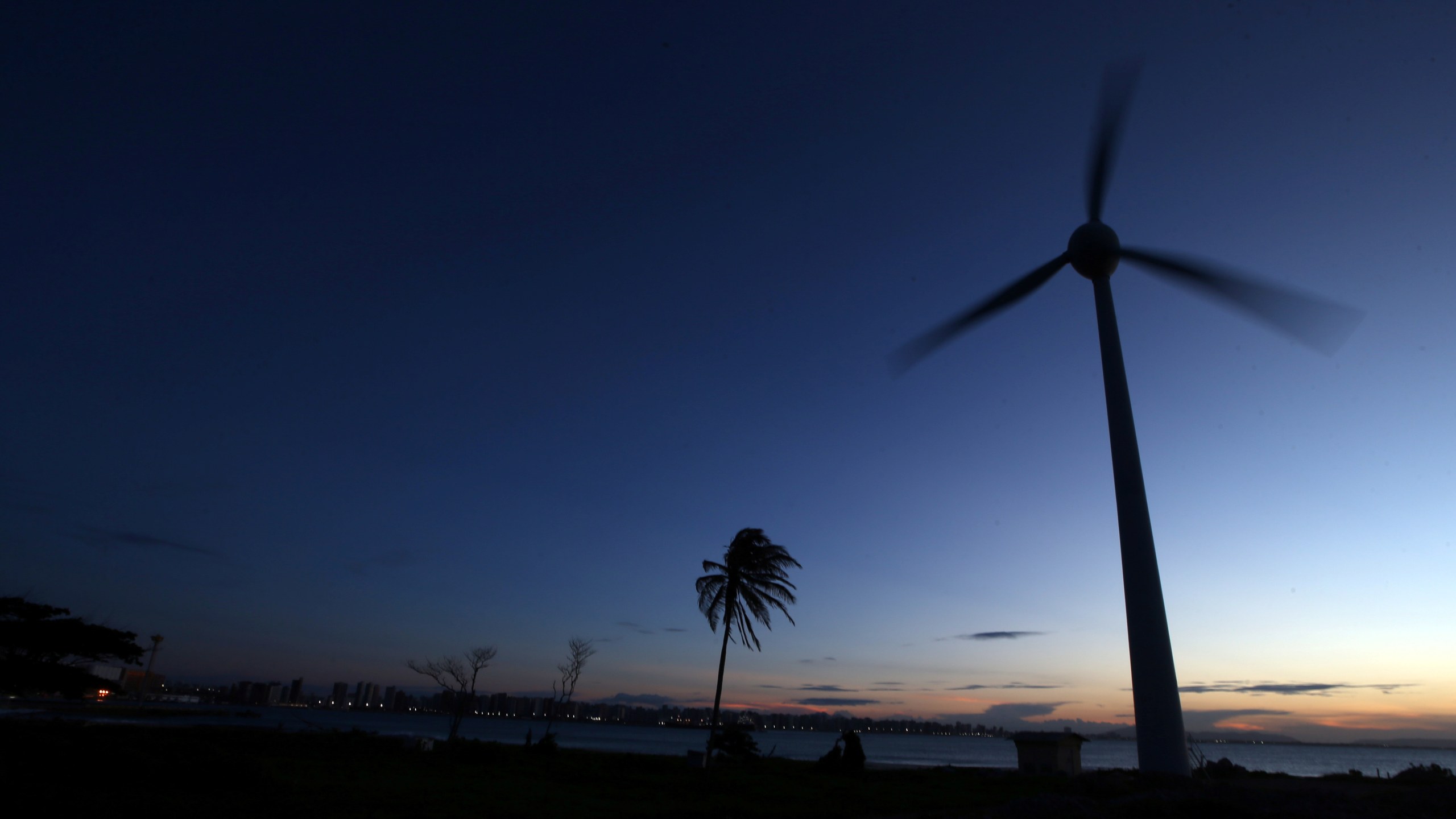 Turbina eólica em Fortaleza, Ceará
26/04/2017