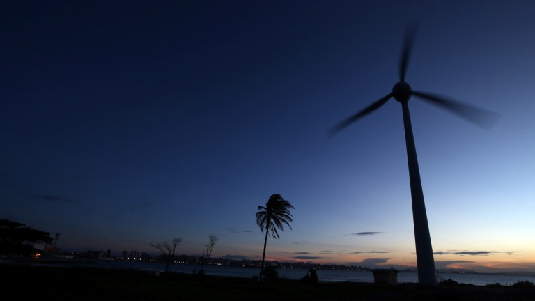 Turbina eólica em Fortaleza, Ceará
26/04/2017