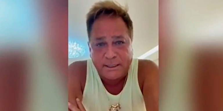 Cantor Leonardo comentando sobre acusações de irregularidades em uma fazenda arrendada por ele