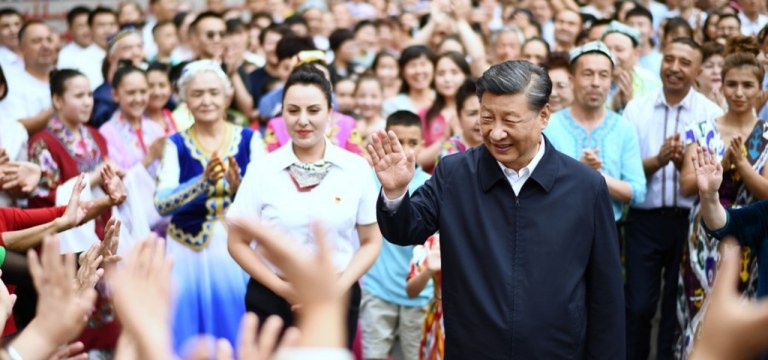 O presidente chinês Xi Jinping, também secretário-geral do Comitê Central do Partido Comunista da China