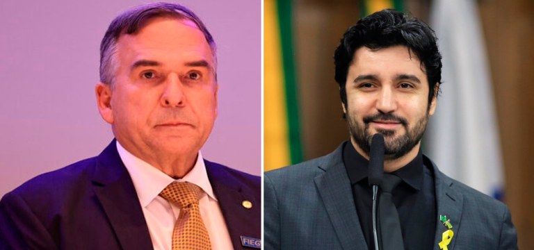 Sandro Mabel (à esq.) e Fred Rodrigues