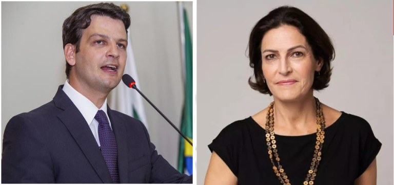 Eduardo Pimentel e Cristina Graeml