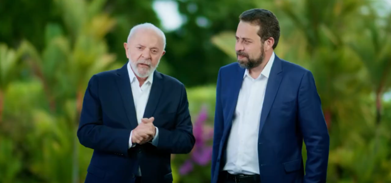 Lula e Guilherme Boulos