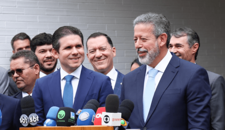 Hugo Motta e Arthur Lira