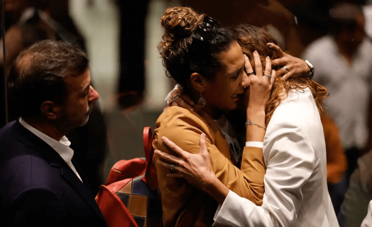 Marcelo Freixo, Anielle Franco e Mônica Benício