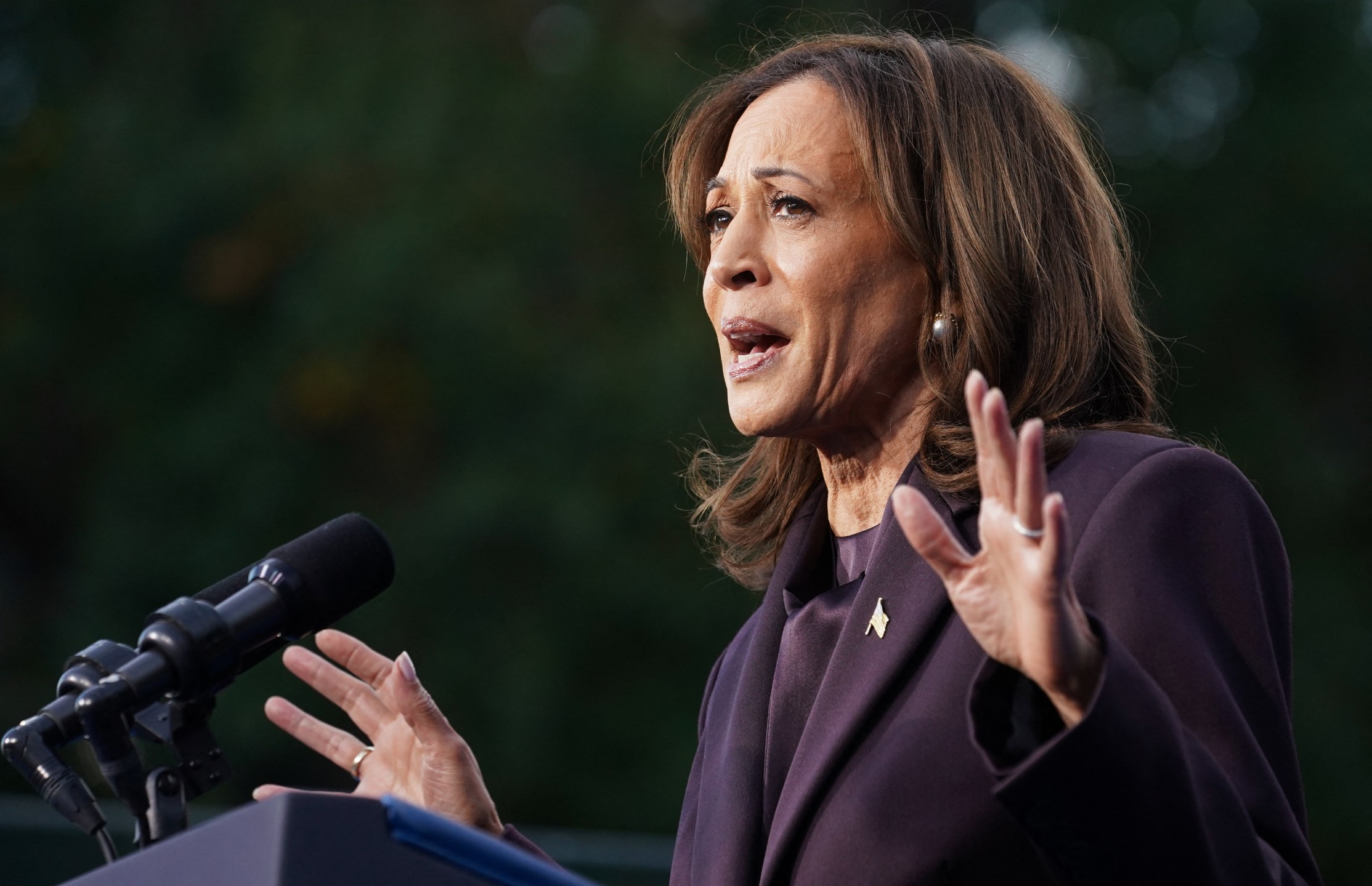Kamala Harris discursa na Howard University em Washington