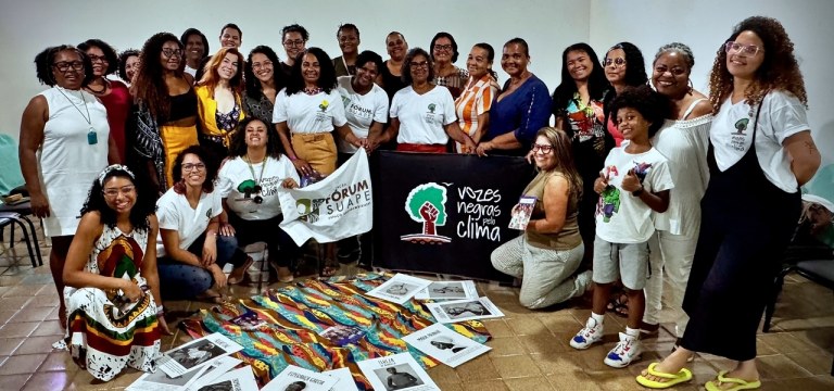 Grupo da Rede Vozes Negras pelo Clima