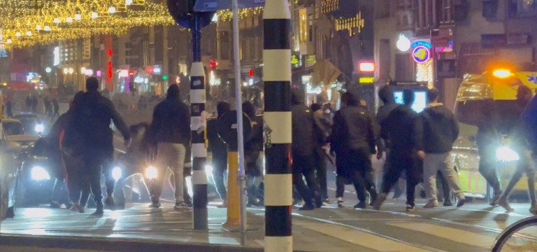 Confronto com torcedores israelenses em Amsterdã