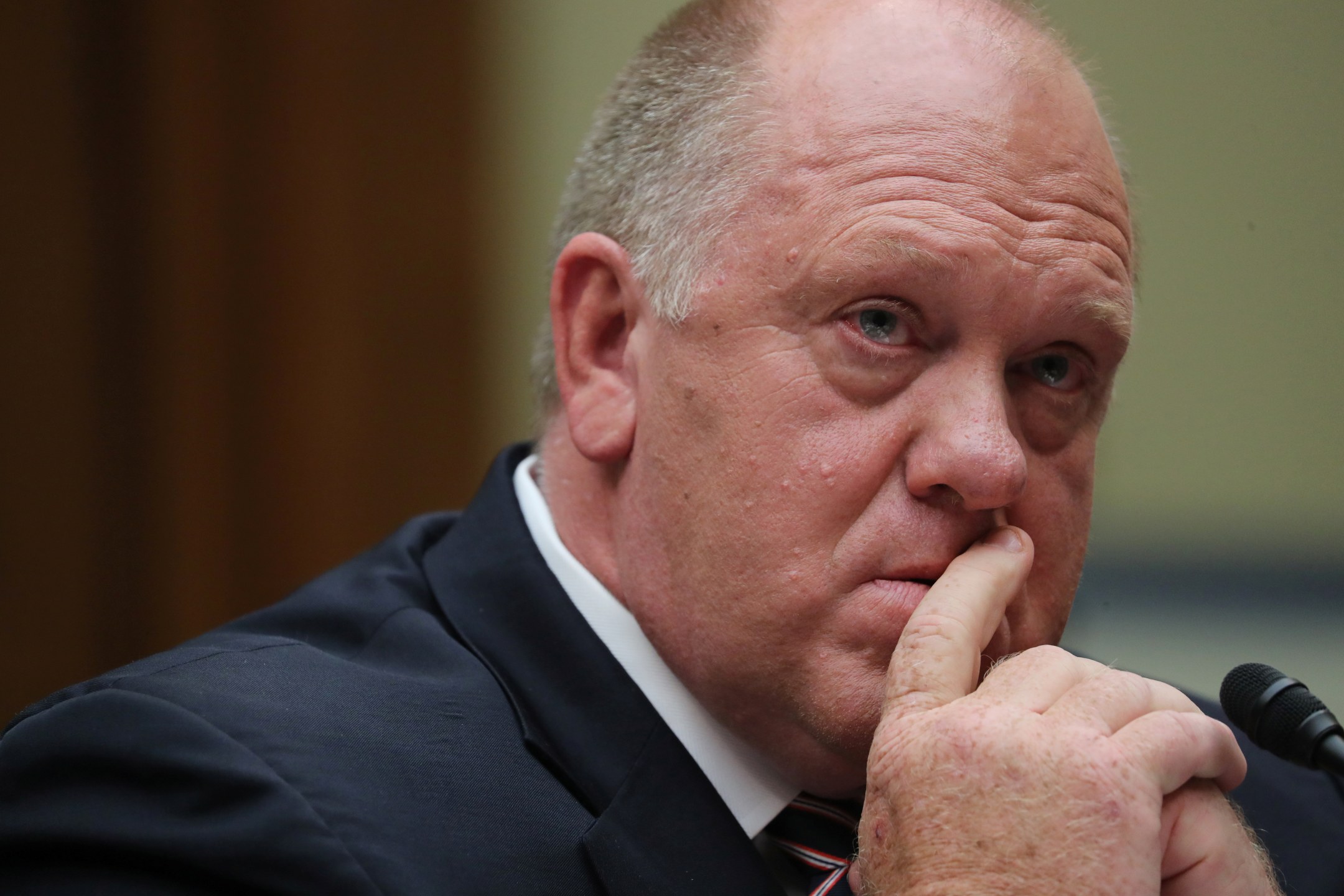Tom Homan em Washington
11/9/2019 REUTERS/Jonathan Ernst