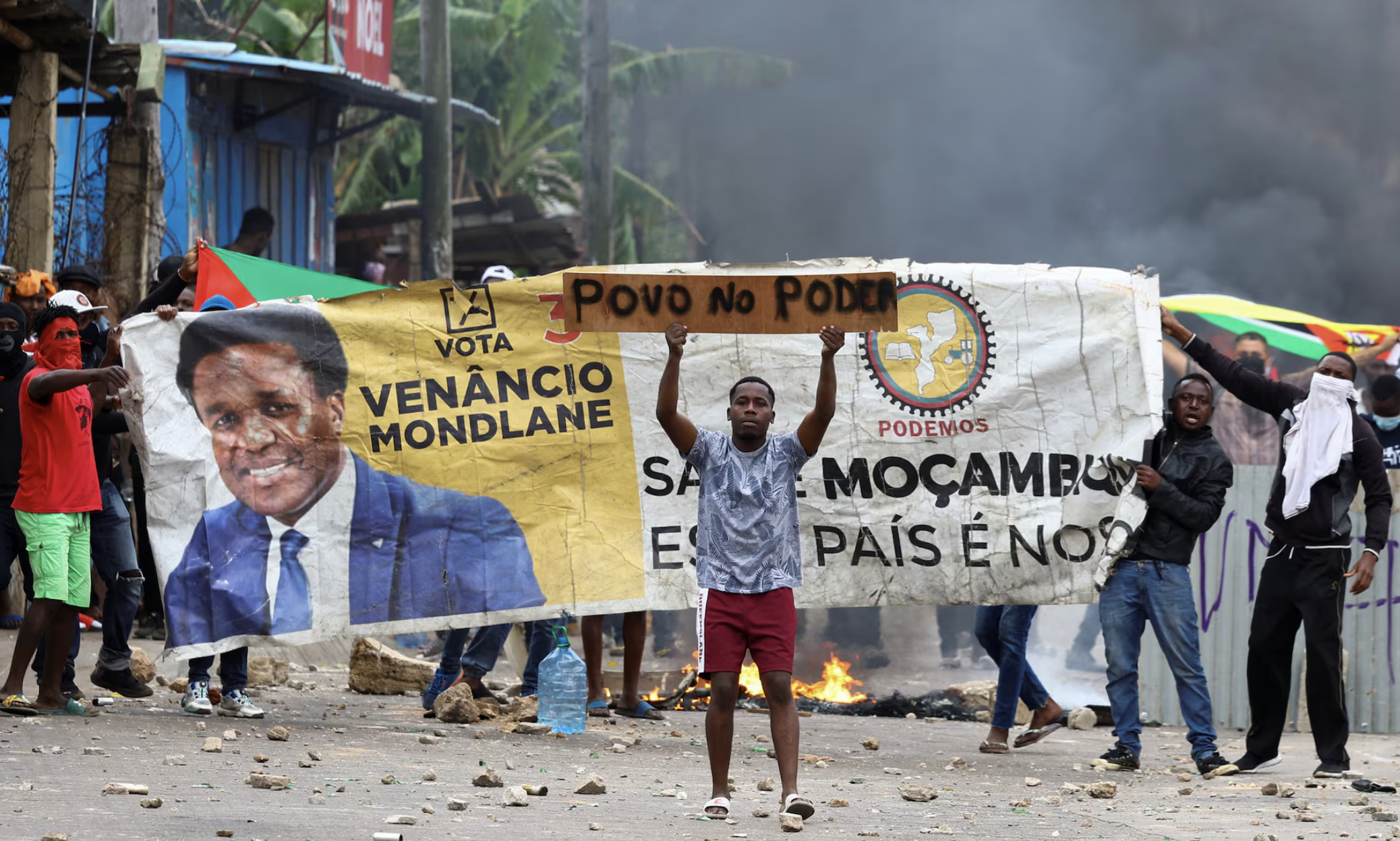 Protestos em Moçambique