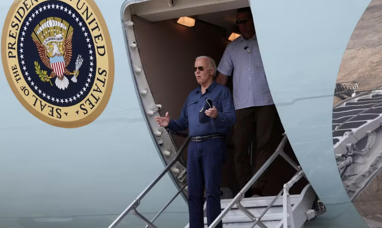 Joe Biden desembarca em Manaus-AM, 17/11/2024