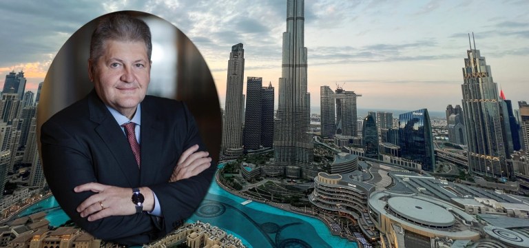 Tercio Borlenghi Júnior e a cidade de Dubai