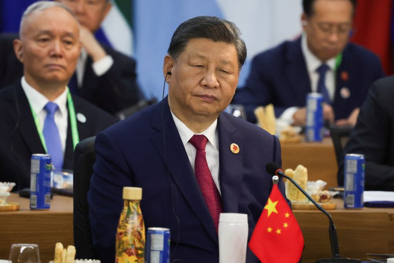 Presidente da China, Xi Jinping, durante cúpula do G20, no Rio de Janeiro
18/11/2024 REUTERS/Ricardo Moraes