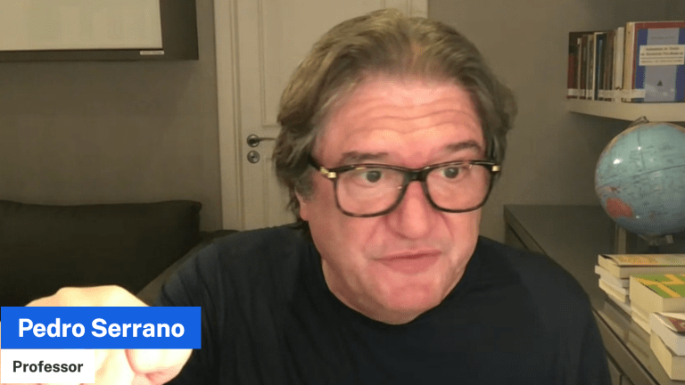 Pedro Serrano, na TV 247