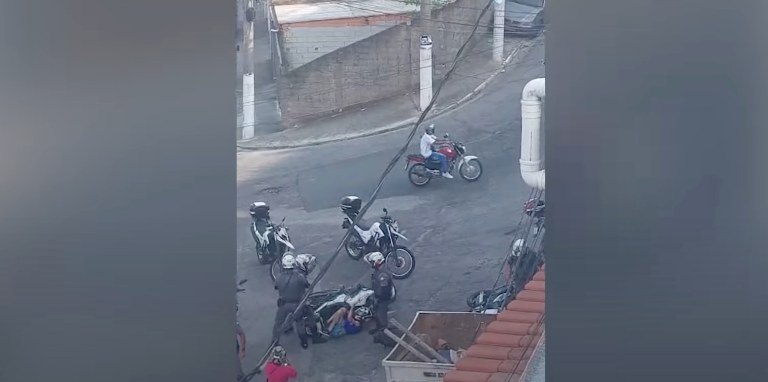 Abordagem na capital paulista