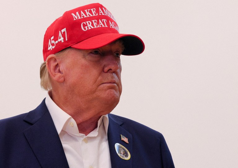 Presidente eleito dos EUA, Donald Trump 
05/11/2024
REUTERS/Brian Snyder