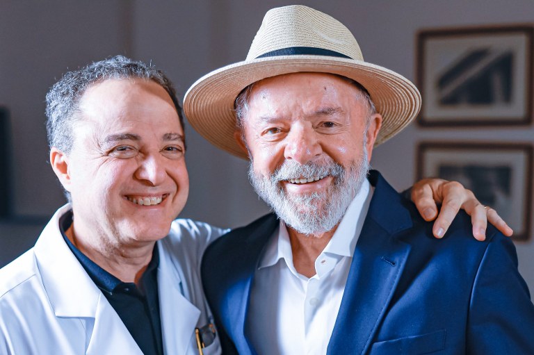 Roberto Kalil e Lula