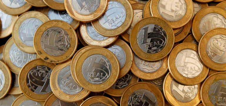 Moedas de reais