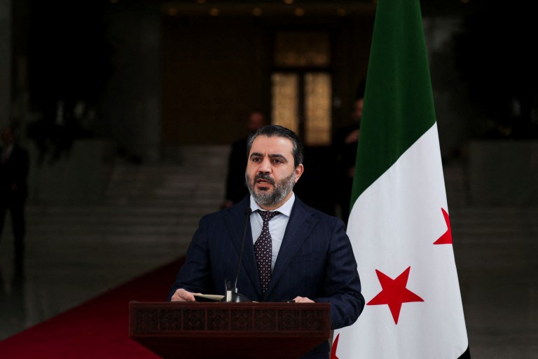Ministro das Relações Exteriores da Síria, Asaad Hassan al-Shibani
30/12/2024