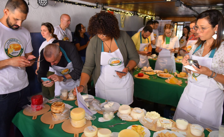 Feira de queijos em Brasília
