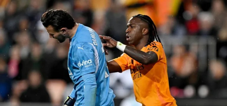 Dimitrievski e Vinicius Junior