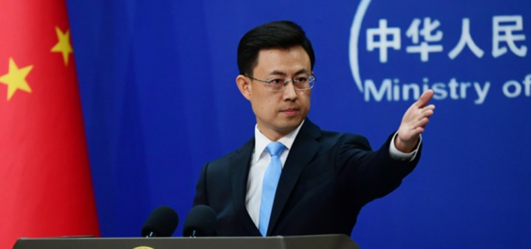 Guo Jiakun, porta-voz da chancelaria chinesa