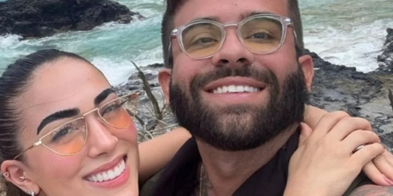 O prefeiro de Moraújo, Ruan Lima (PSD), e a noiva