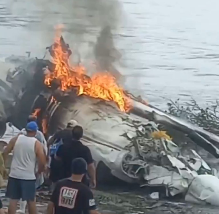 Queda de avião em Ubatuba