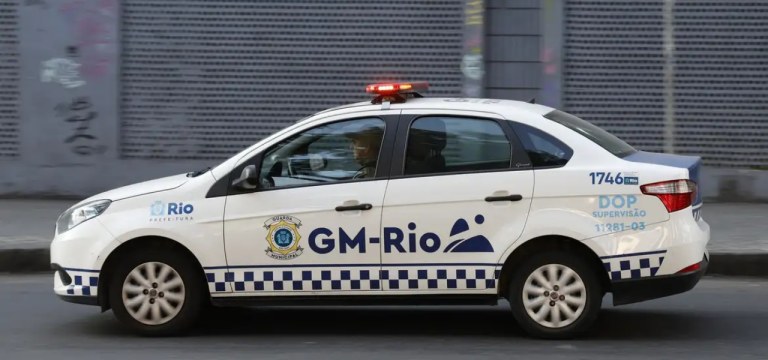 Viatura da Guarda Municipal do Rio de Janeiro